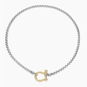 Artizan Joyeria Herradura Mix Nexklace Silver/Gold